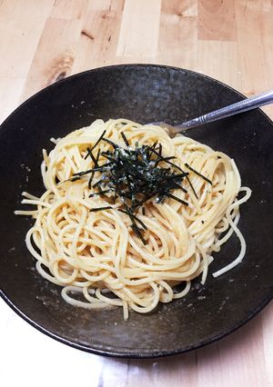 簡単☆明太子パスタ☆かねふく明太子ばらこ-レシピのメイン写真