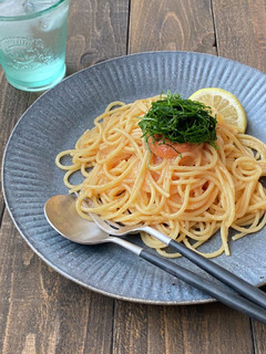 【簡単】【時短】絶品たらこスパゲティ!-レシピのメイン写真