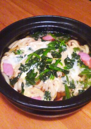簡単!鍋焼きうどん-レシピのメイン写真