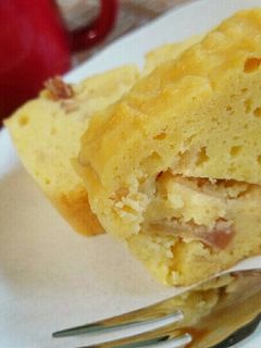 秋だ!さつま芋とりんごたぁっぷりケーキ♪-レシピのメイン写真