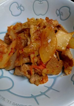 ★簡単★豚バラ肉の豚キムチ★-レシピのメイン写真