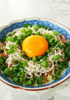 簡単 しらすで究極の卵かけご飯♪-レシピのメイン写真