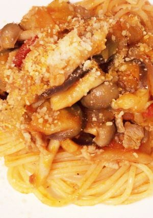 簡単✩ガーリックトマトパスタ✩-レシピのメイン写真