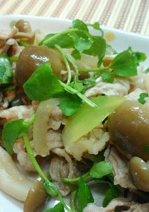野菜とお肉で豚しゃぶ風✨ヘルシーおかず-レシピのメイン写真