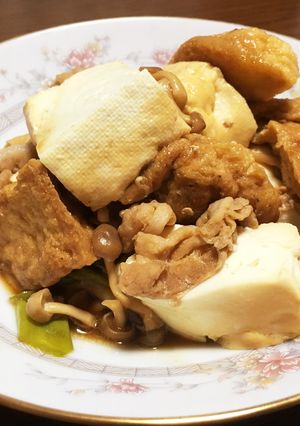 おでん種でカサ増しすき焼き風-レシピのメイン写真