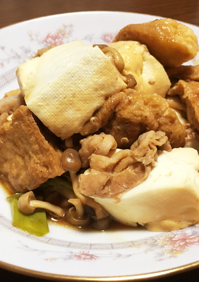 おでん種でカサ増しすき焼き風-レシピのメイン写真