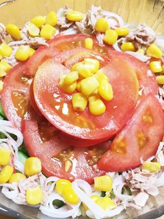 中華麺サラダ-レシピのメイン写真