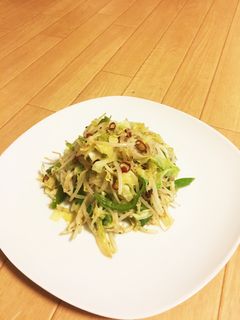 節約!!もやし ペペロンチーノ風野菜炒め-レシピのメイン写真