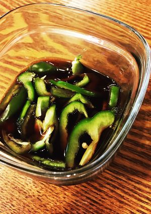 ピーマンのにんにく醤油漬け-レシピのメイン写真