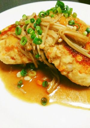 ＃ヘルシーおからハンバーグ-レシピのメイン写真
