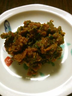 味噌紫蘇の実-レシピのメイン写真