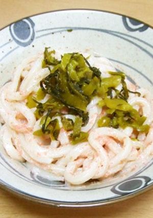明太マヨうどん-レシピのメイン写真