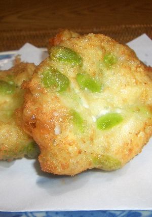 豆と豆のコラボ　枝豆たっぷりの飛竜頭-レシピのメイン写真
