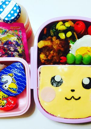 キャラ弁★ポケモン★ピカチュウ-レシピのメイン写真