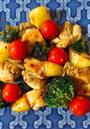 〜鶏肉とじゃがいものハーブ炒め〜-レシピのメイン写真