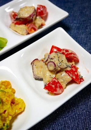 簡単！タコとムネ肉のイタリアン和え-レシピのメイン写真