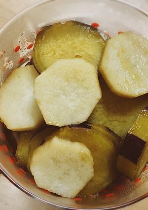 山芋とさつまいもの煮物-レシピのメイン写真