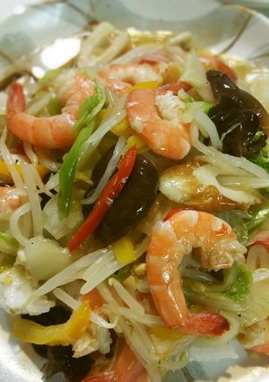 ☆ボイルエビde中華丼☆-レシピのメイン写真
