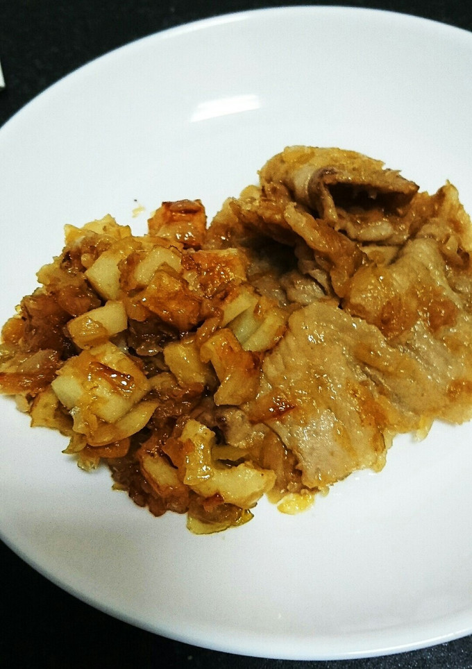 ちくわと玉葱と豚しょうが焼き！-レシピのメイン写真