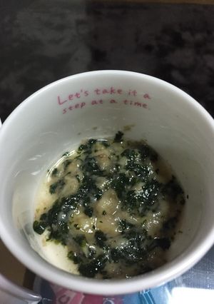 離乳食☆中期 ほうれん草バナナ-レシピのメイン写真
