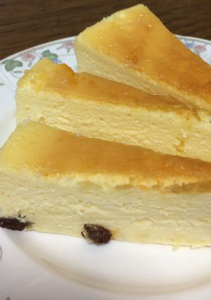 洋酒香るレーズン入りチーズケーキ-レシピのメイン写真