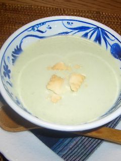 冷たく冷やした枝豆のポタージュ-レシピのメイン写真