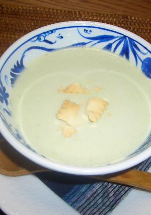 冷たく冷やした枝豆のポタージュ-レシピのメイン写真
