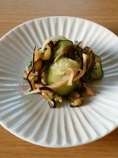 なす・きゅうり・大葉・みょうがの和え物-レシピのメイン写真