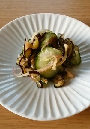 なす・きゅうり・大葉・みょうがの和え物-レシピのメイン写真