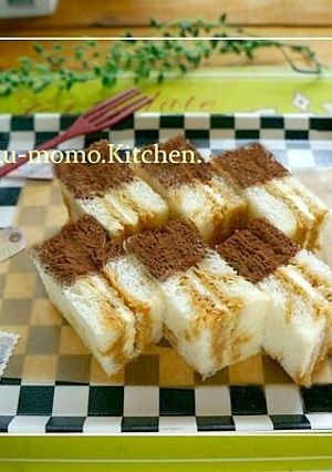 ティラミスサンド＊クロテッドクリーム-レシピのメイン写真
