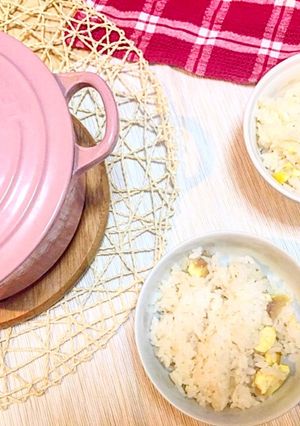 お鍋で栗ごはん-レシピのメイン写真