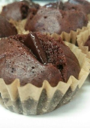 チョコ蒸しパン(急のおやつに)-レシピのメイン写真