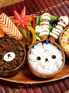 ハロウィンリラックマプレート☆応用編付き-レシピのメイン写真