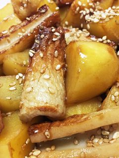 ちくわとじゃが芋の照り照り煮-レシピのメイン写真
