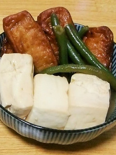 【レンジで簡単】さつま揚げと豆腐の煮物-レシピのメイン写真