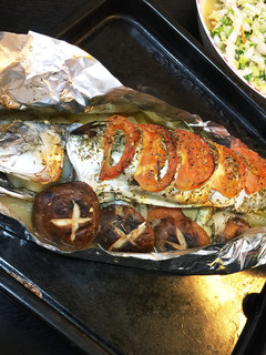 パーティに☆丸ごとサバのホイル焼き-レシピのメイン写真