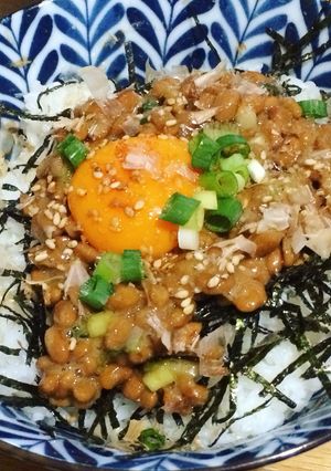 素敵な納豆ご飯-レシピのメイン写真