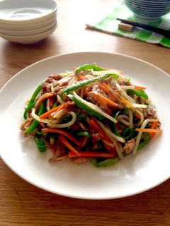 チンジャオロース風野菜炒め-レシピのメイン写真