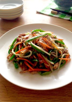 チンジャオロース風野菜炒め-レシピのメイン写真