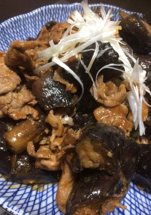 残った焼肉のたれを加えナスと豚肉味噌炒め-レシピのメイン写真