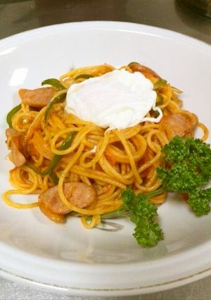 温玉ナポリタン-レシピのメイン写真