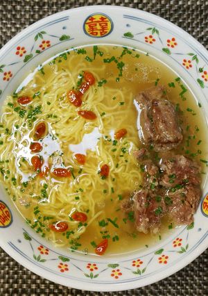 テールスープ麺-レシピのメイン写真
