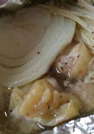 鶏肉のホイル蒸し-レシピのメイン写真