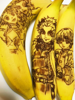 バナナアート☆鬼滅も☆お弁当や遠足に♩-レシピのメイン写真