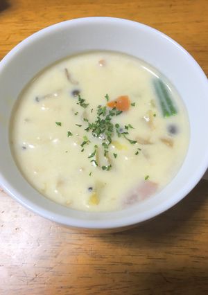 残り物野菜のシチュースープ-レシピのメイン写真