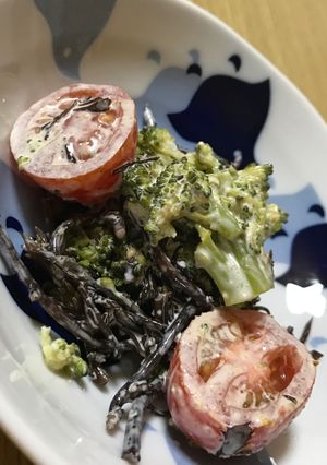 ブロッコリー、トマト、ひじきのサラダ-レシピのメイン写真