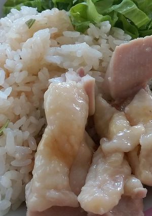 （自宅飯）チキンライス-レシピのメイン写真