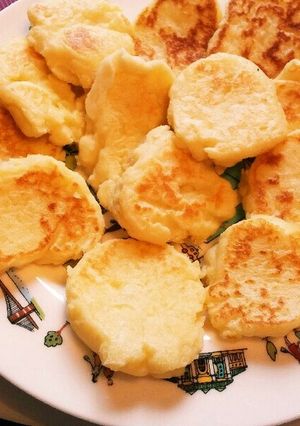 【離乳食後期】ジャガイモパンケーキ-レシピのメイン写真