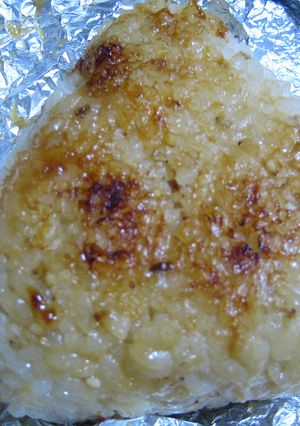 残りの味噌タレで焼きおにぎり！！-レシピのメイン写真
