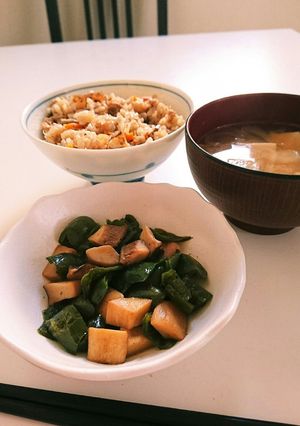 ピーマンとエリンギのめんつゆ炒め-レシピのメイン写真